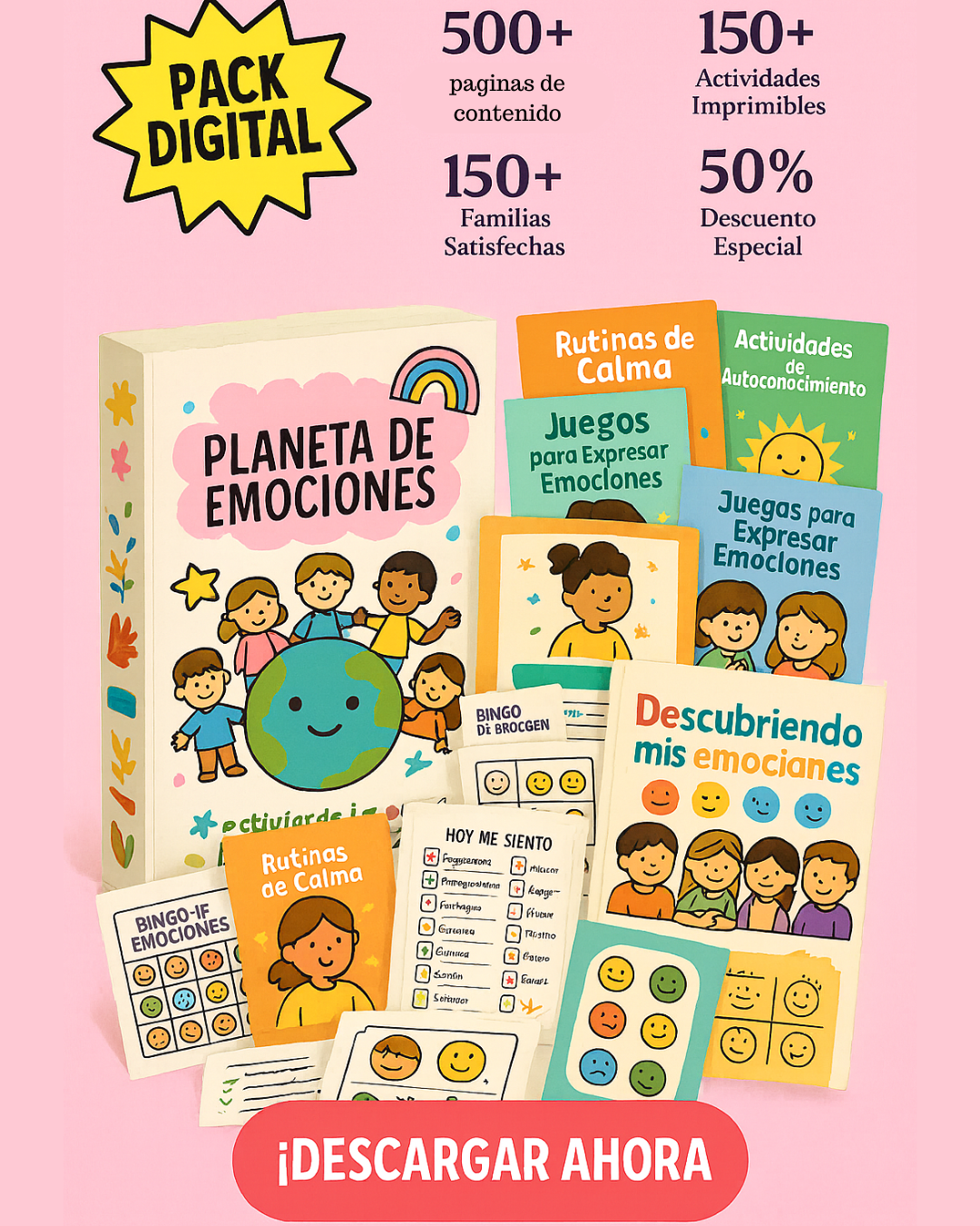 Planeta Emocional + 2 Ebooks de Regalo (+500 hojas)